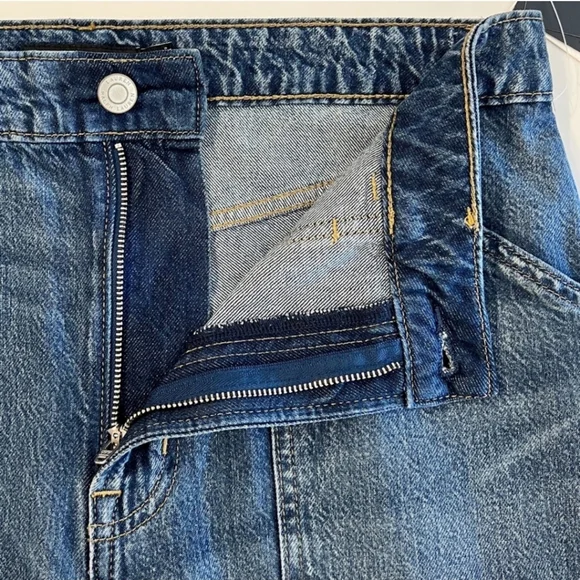 NWT Lauren Ralph Lauren Bleached Wide Leg Jeans Women’s Size 10 - Picture 15 of 16